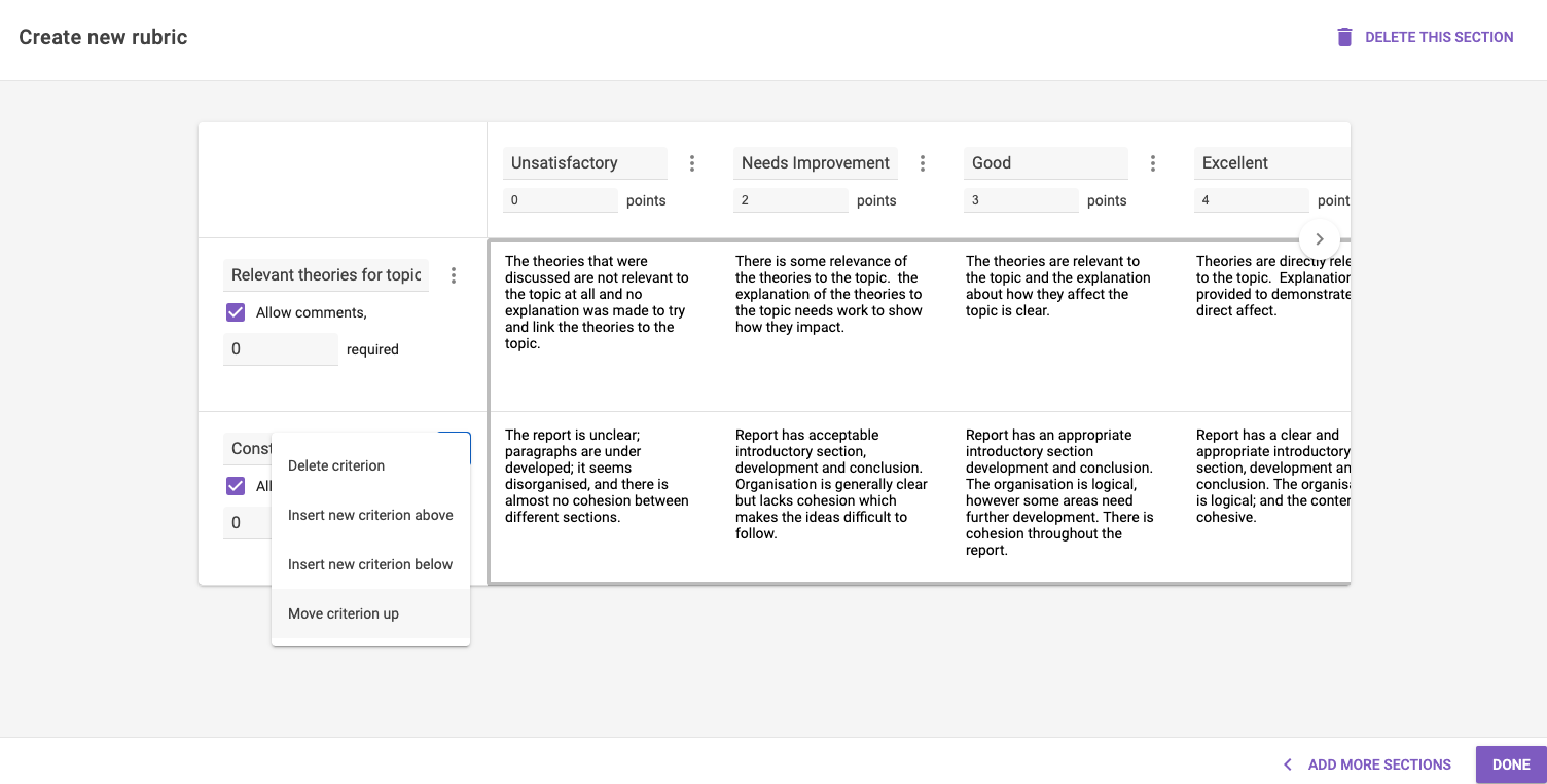 FF PR 3 4 create or edit rubric