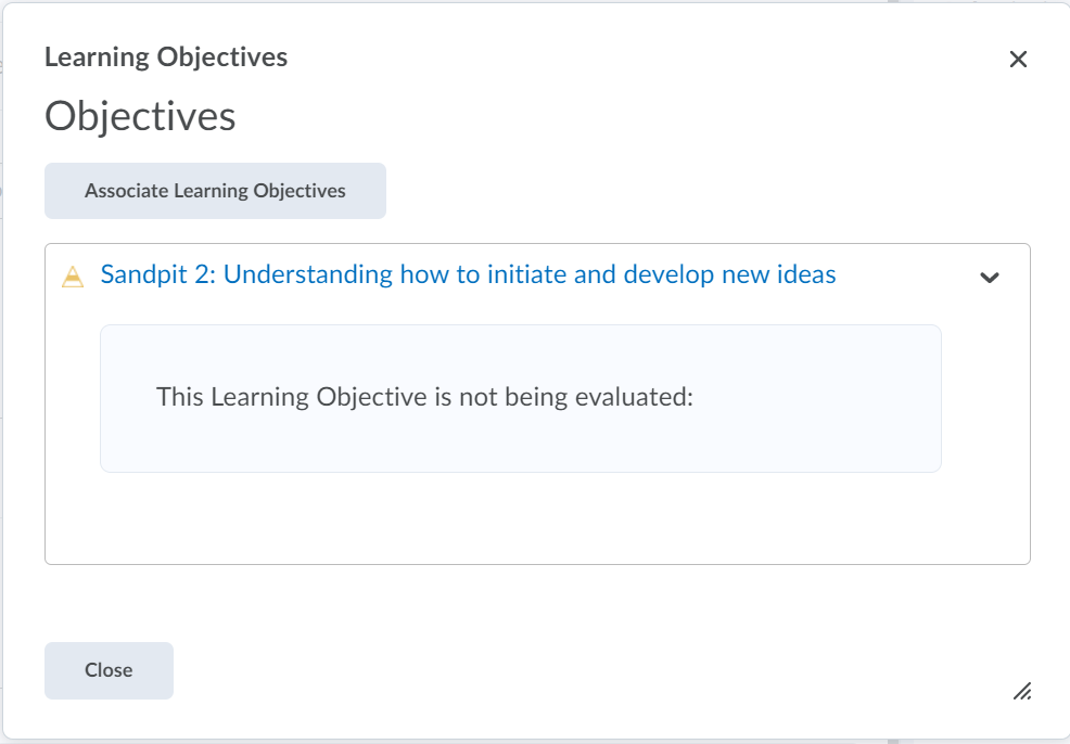 Select the Learning Objectives 3