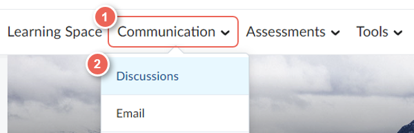 access discussions tool