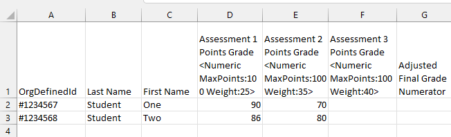 ex example of grades export