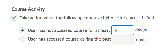IA course activity