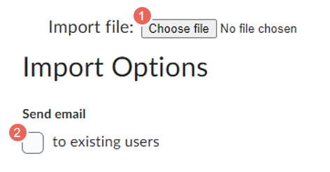 bs import users options