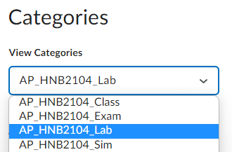 select group from category