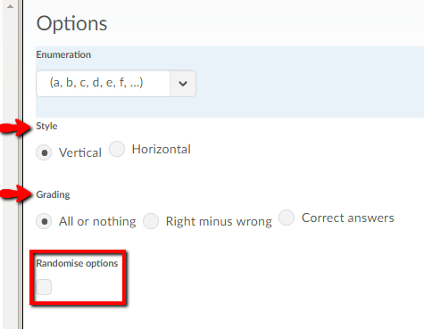 Creating Multi-Select Questions