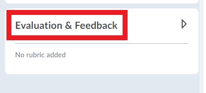 Evaluation and Feedback icon