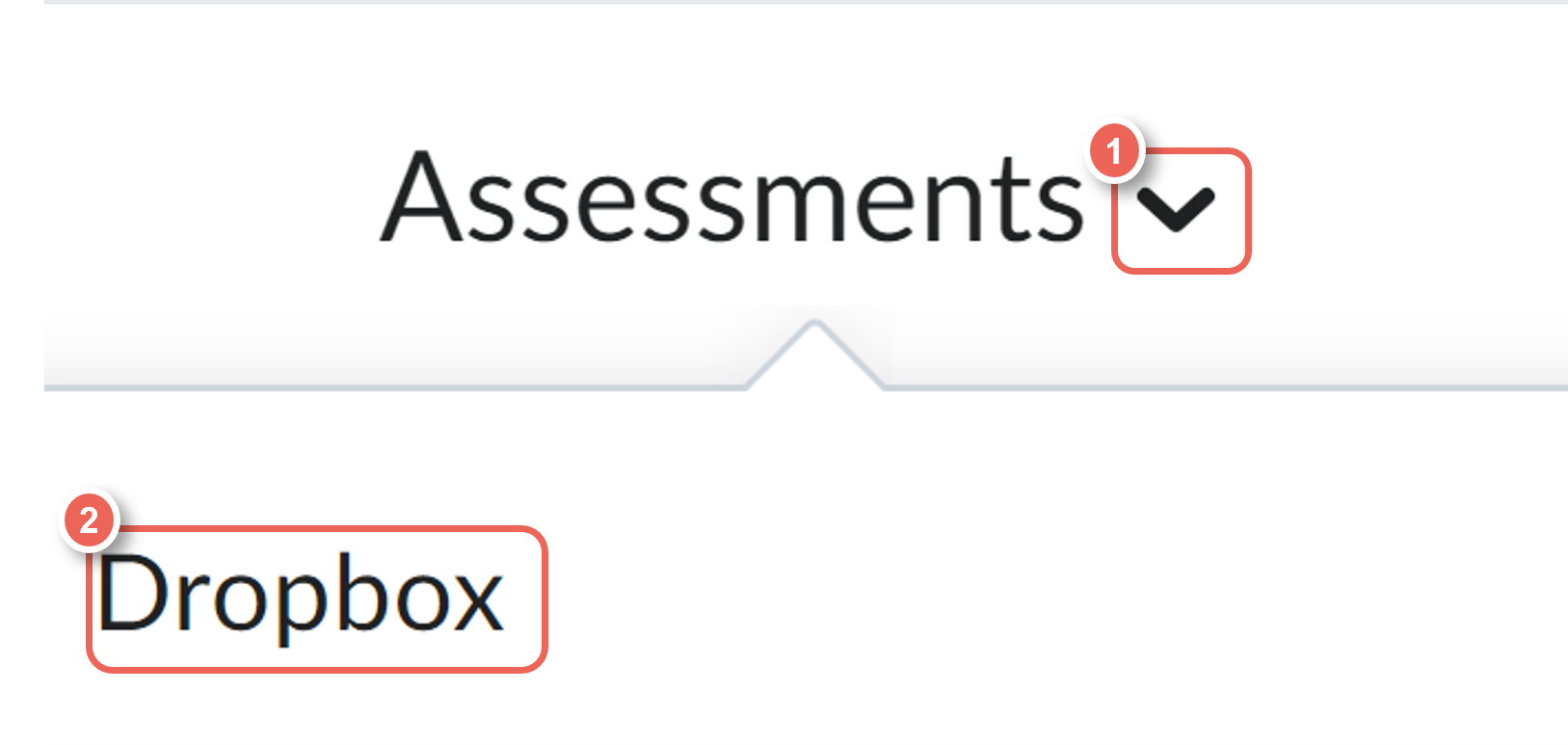 Edit Assessment Dropbox 1
