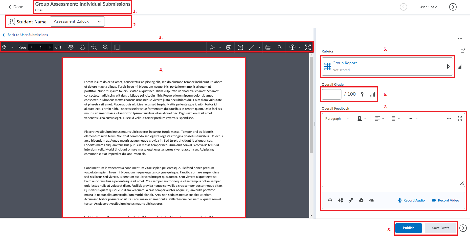 Dropbox Evaluation Layouts