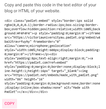 copy embed code