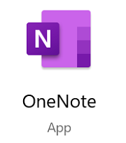 Open the OneNote Application