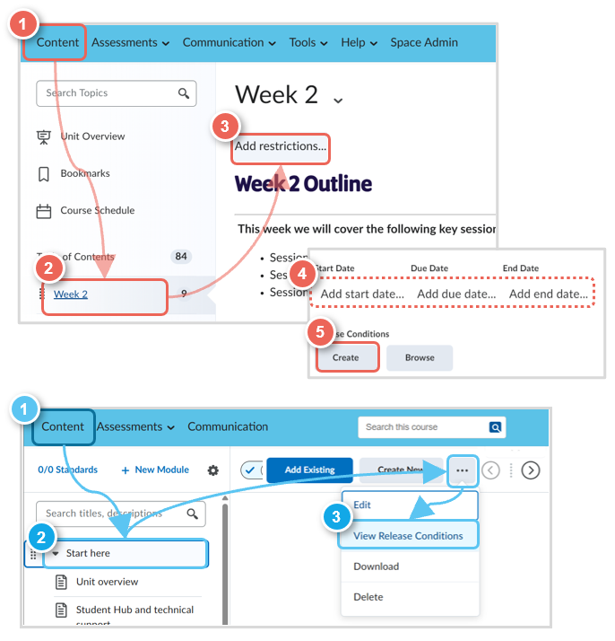 Access add restrictions to a module (current and new templates)