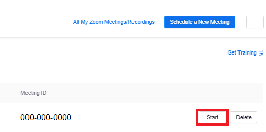 Schedule a new class on Zoom click join .png
