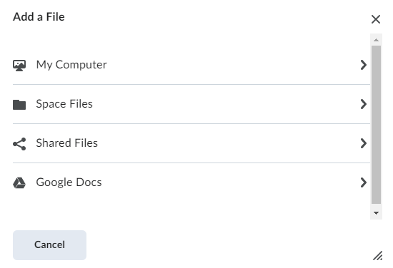add a file
