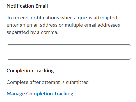 5.4 notification email and completion tracking
