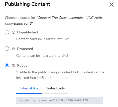 1.3 publishing the content