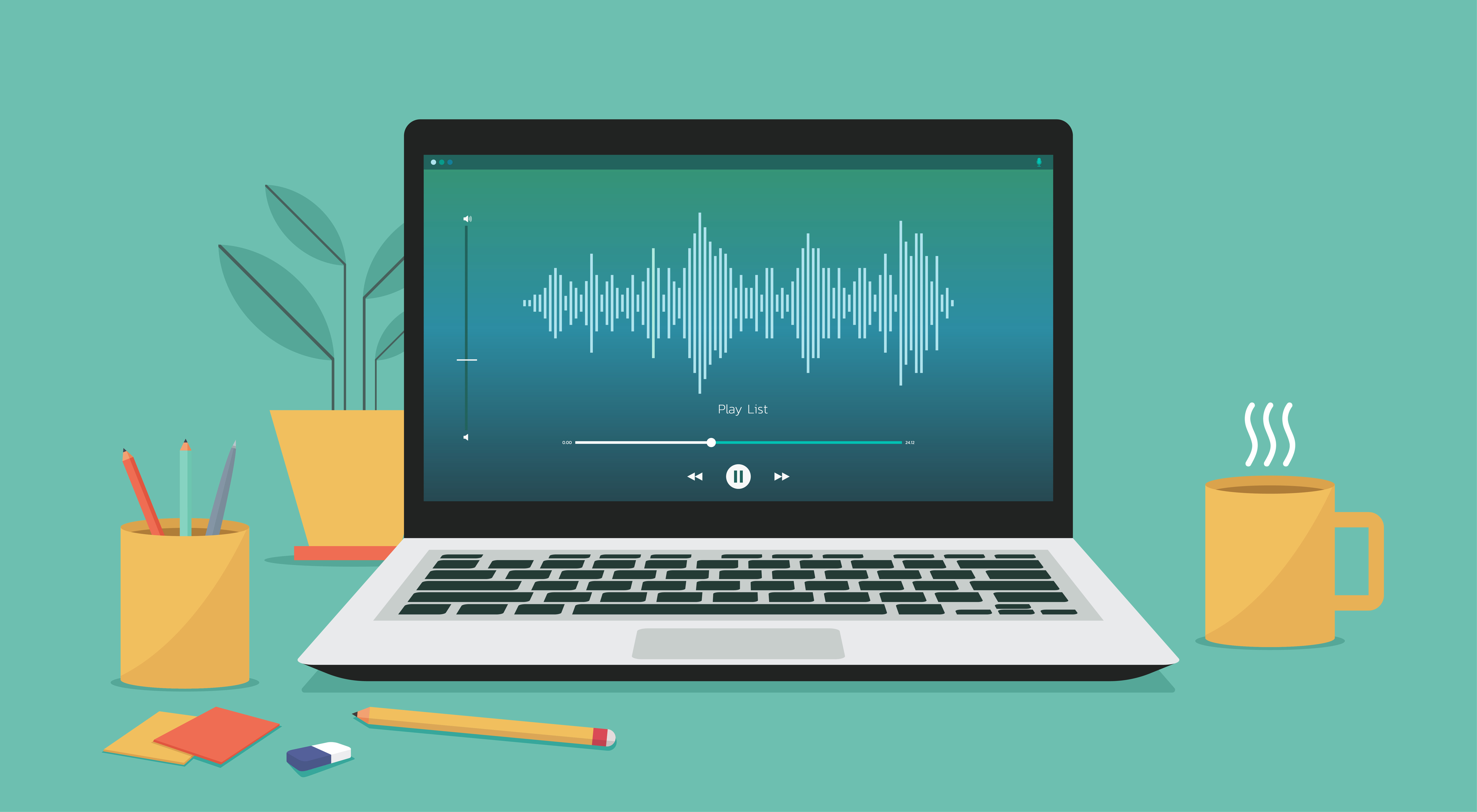Videohive homepage Podcast icon