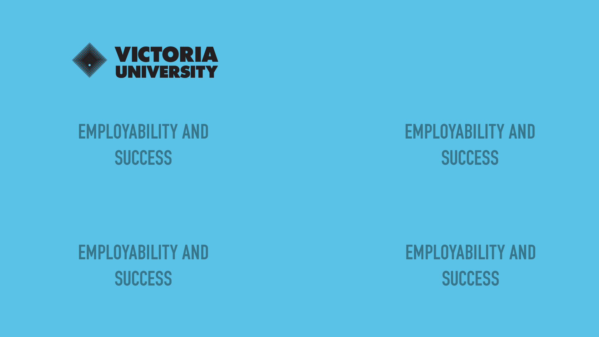 Zoom Virtual Background for Employability and Success