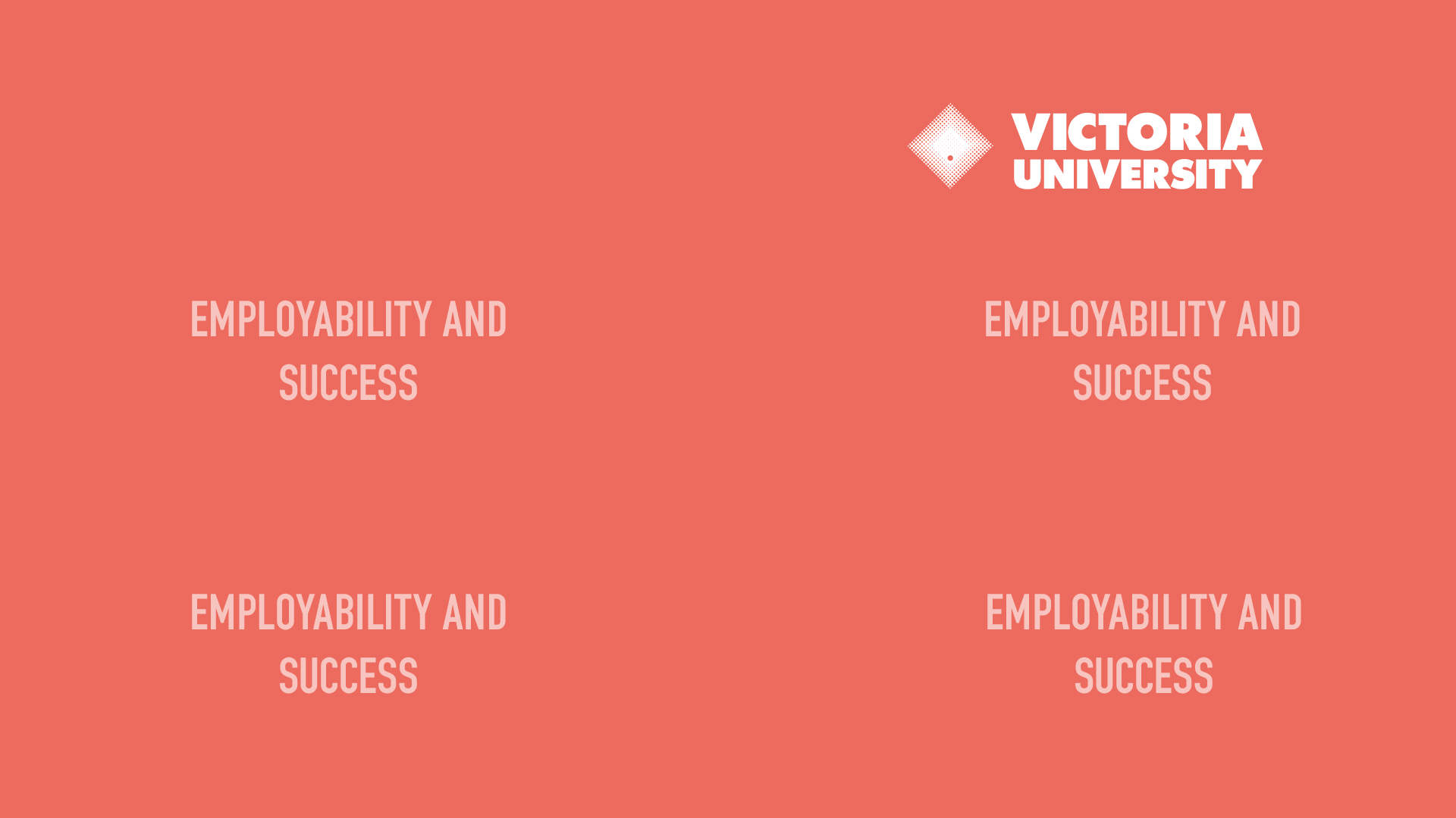 Zoom Virtual Background for Employability and Success