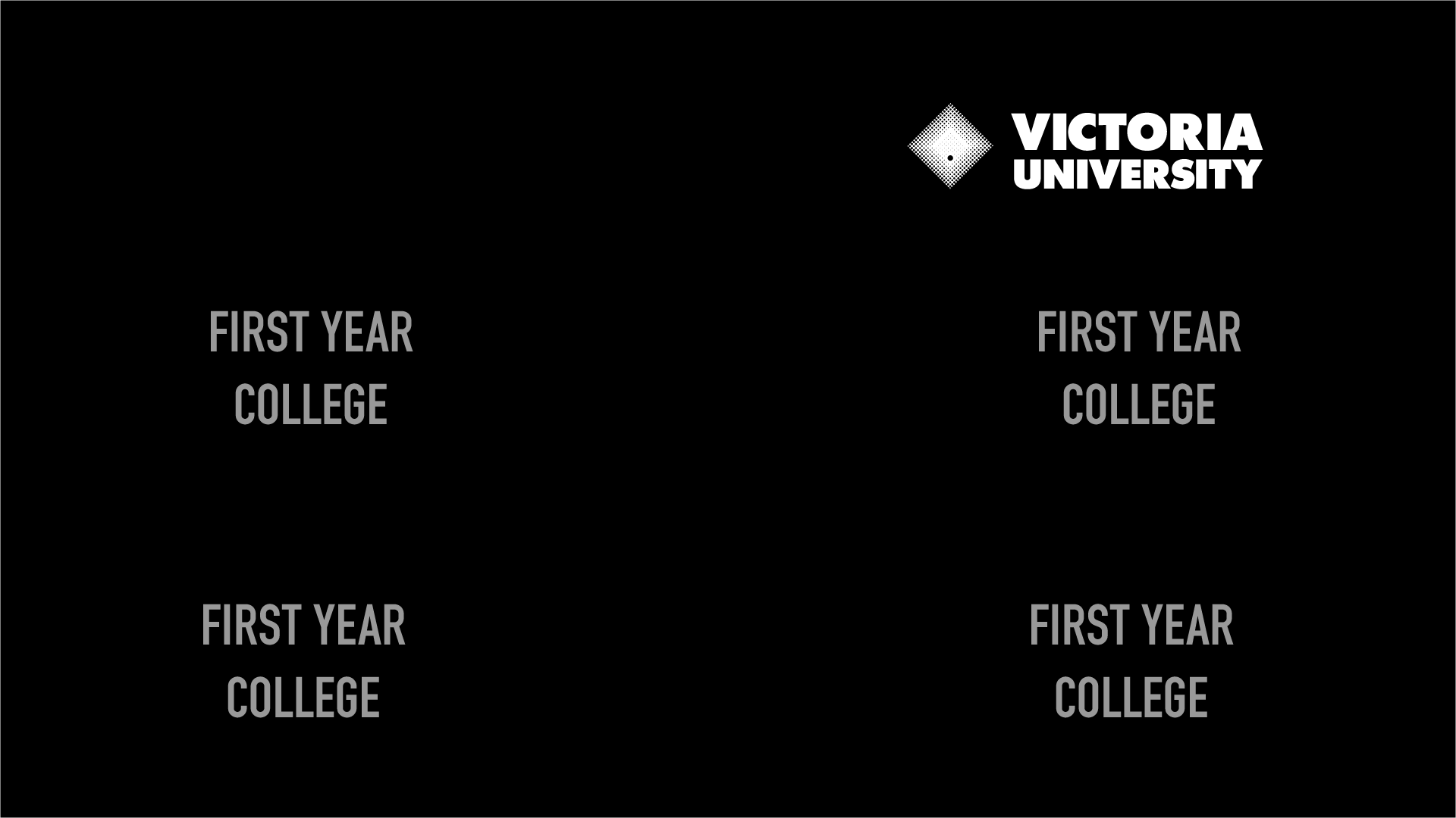 Zoom Virtual Background for First Year College