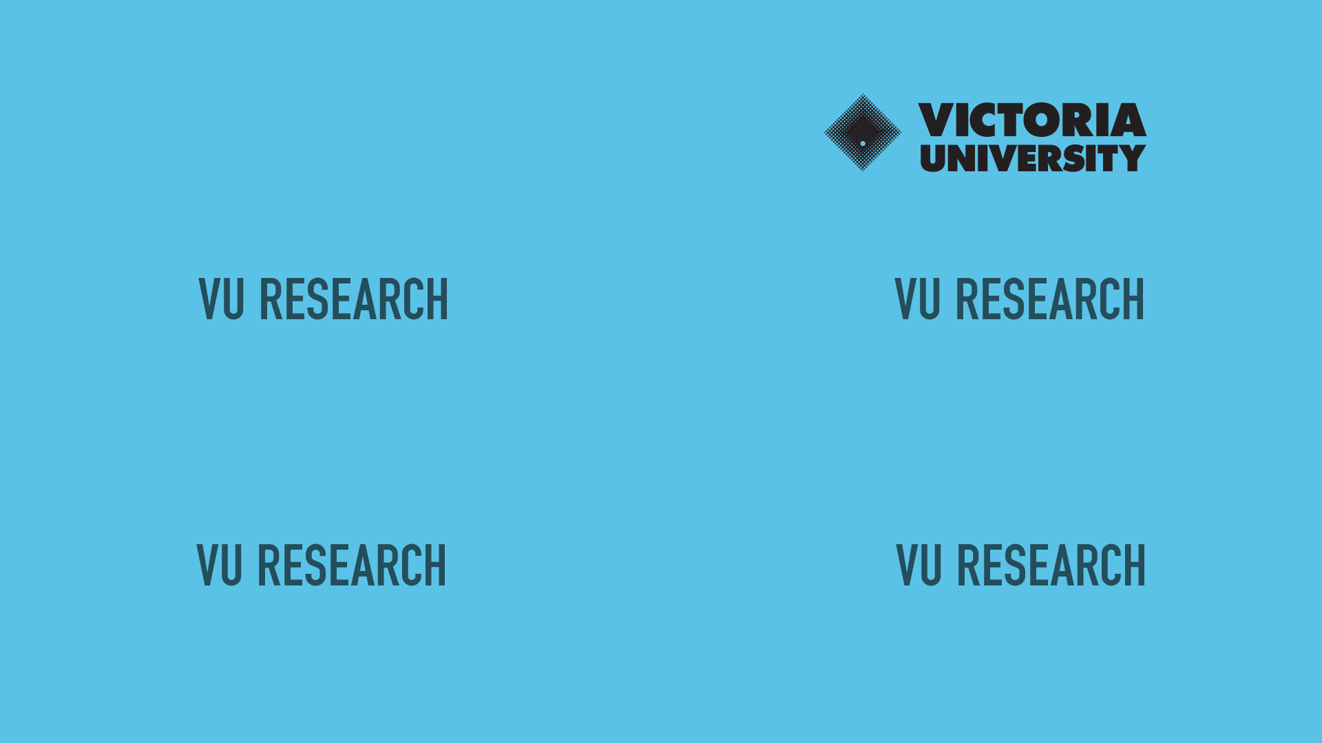 Zoom Virtual Background for VU Research