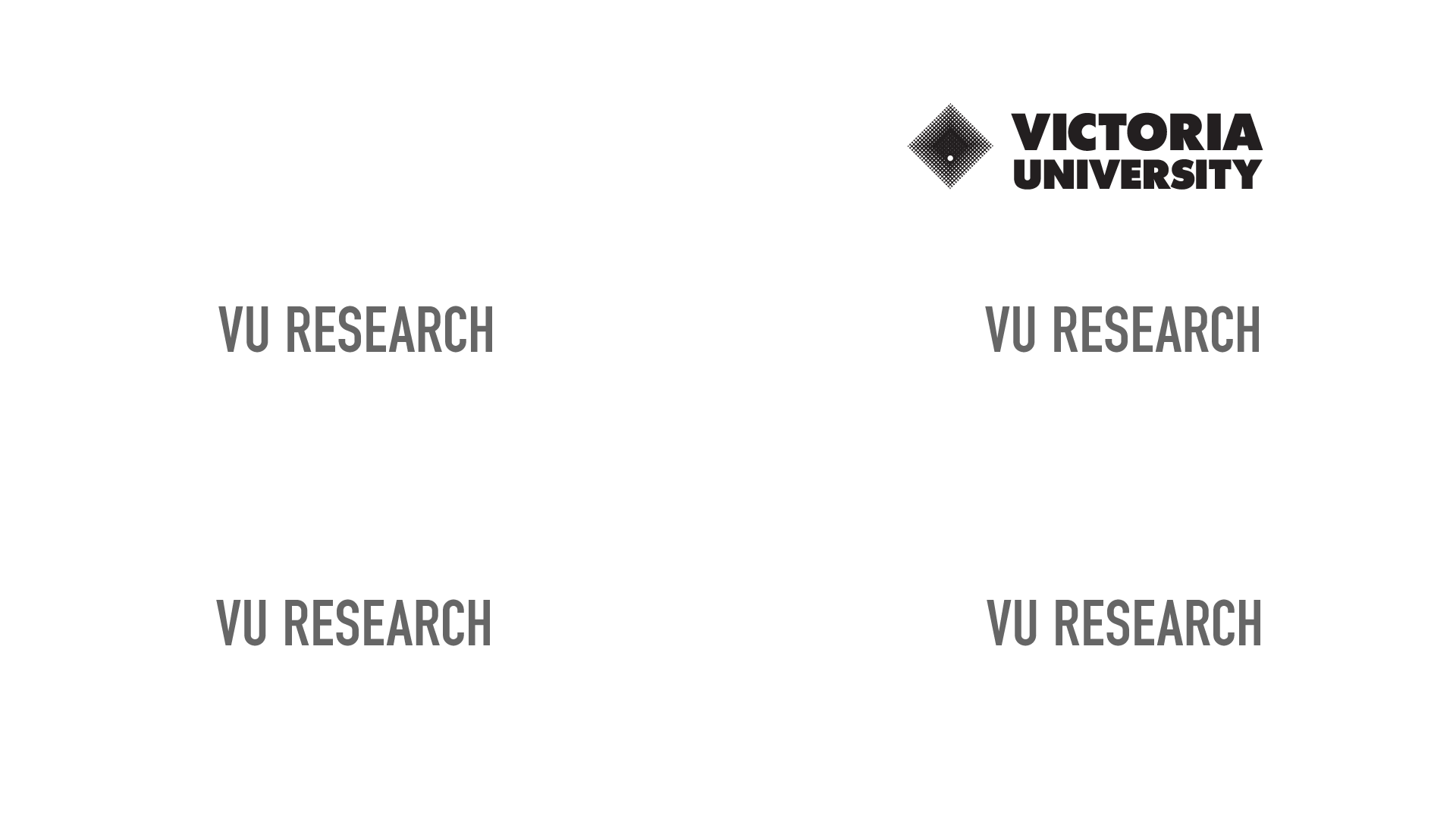 Zoom Virtual Background for VU Research
