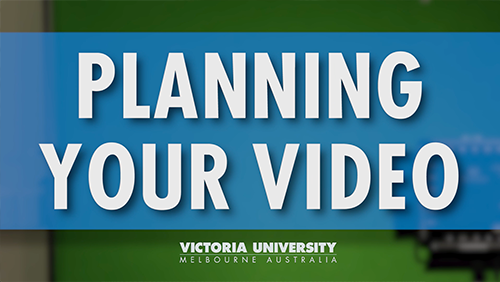 Showcase Planning Your Video